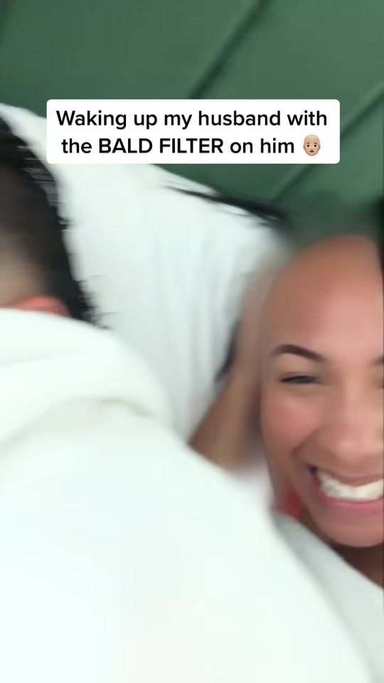Bald Filter Prank